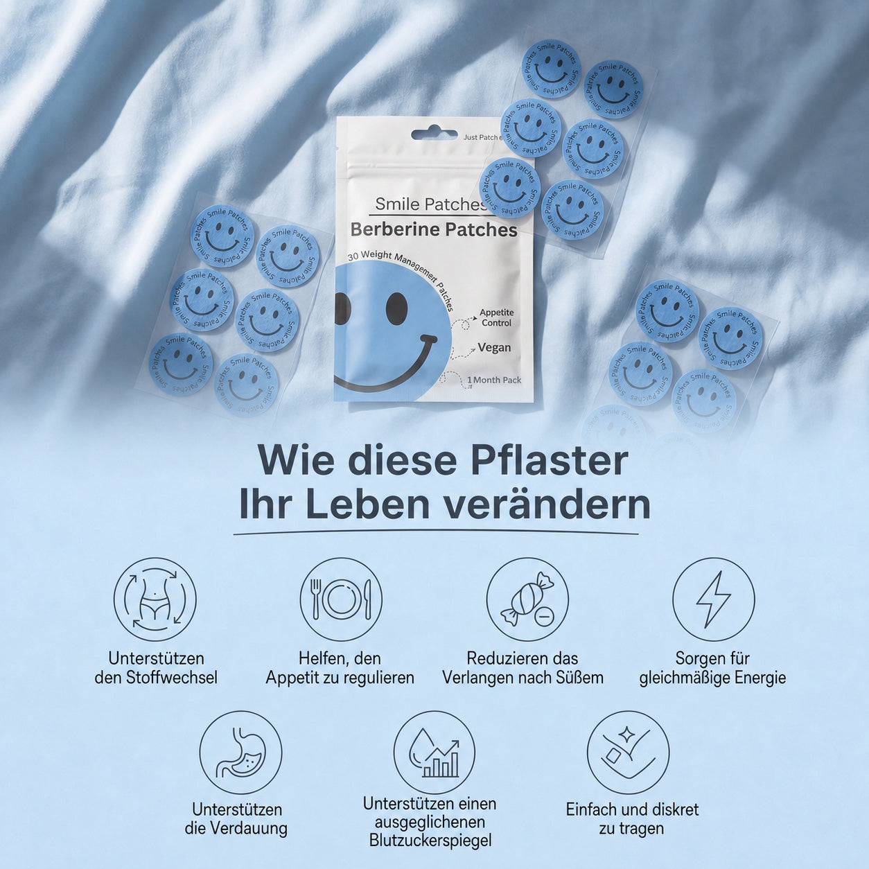 Berberin-Pflaster für deine tägliche Routine