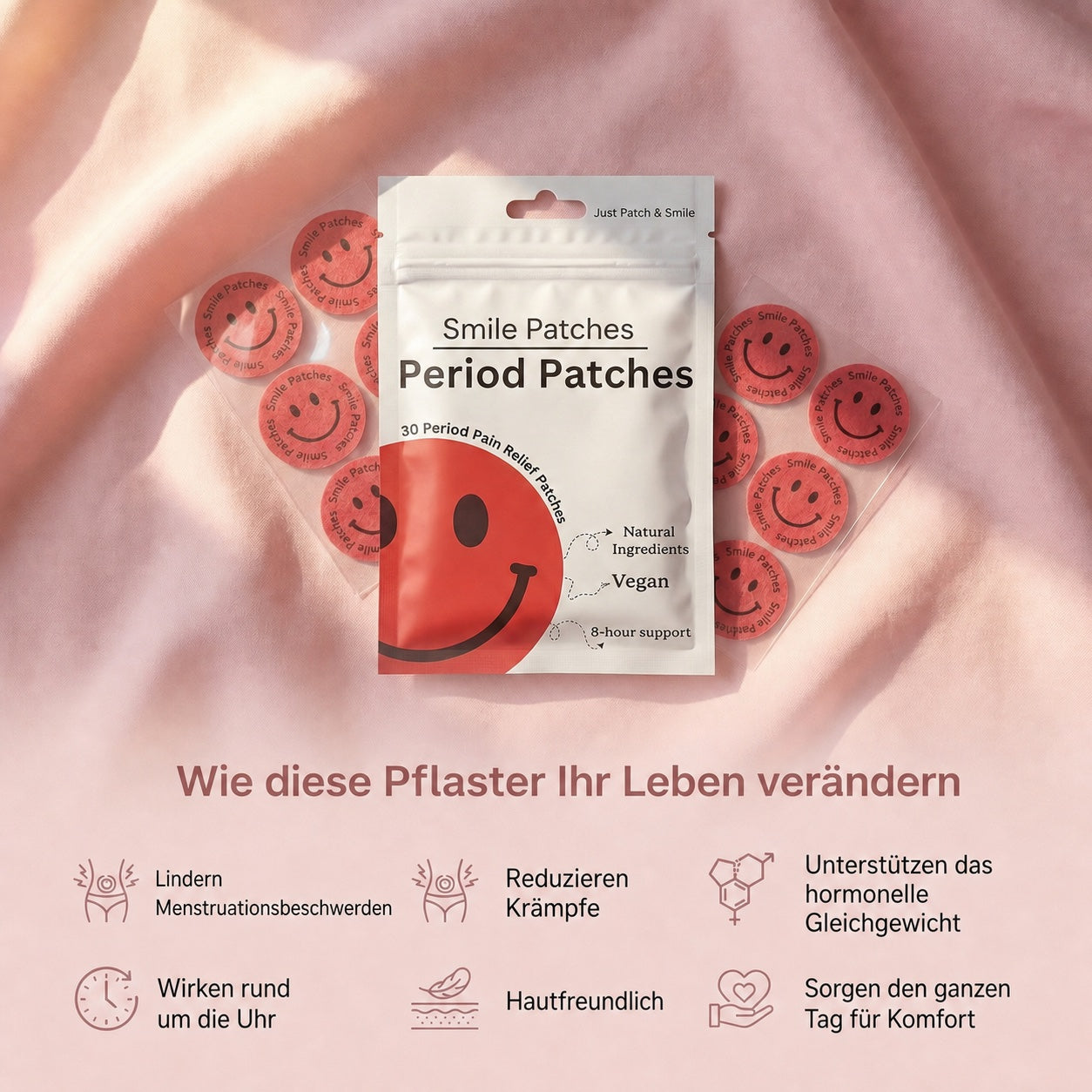 Menstruations-Pflaster für deine Zyklus-Routine